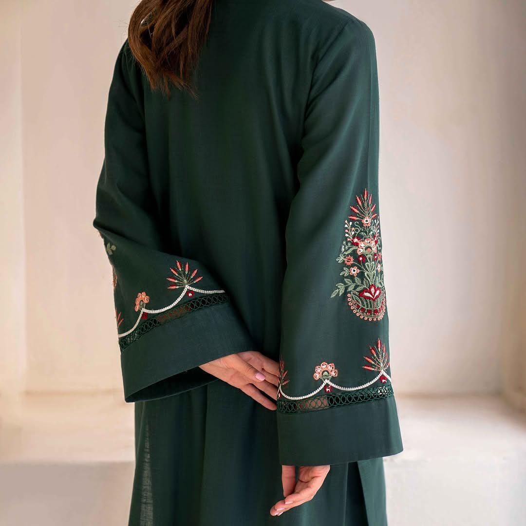 2 PIECE - HANA EMBROIDERED SUIT - Alifneesaz