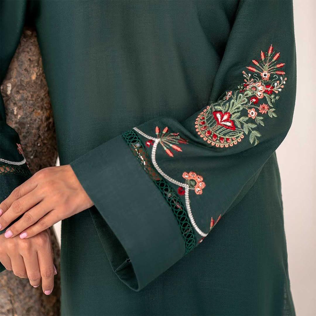 2 PIECE - HANA EMBROIDERED SUIT - Alifneesaz