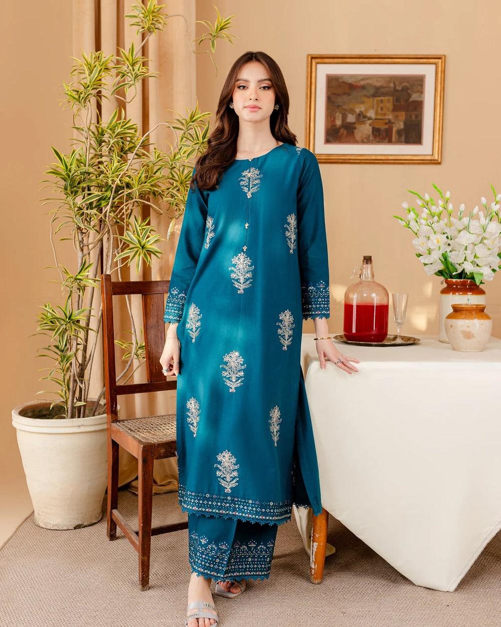 2 PIECE - MALVIN EMBROIDERED SUIT - Alifneesaz