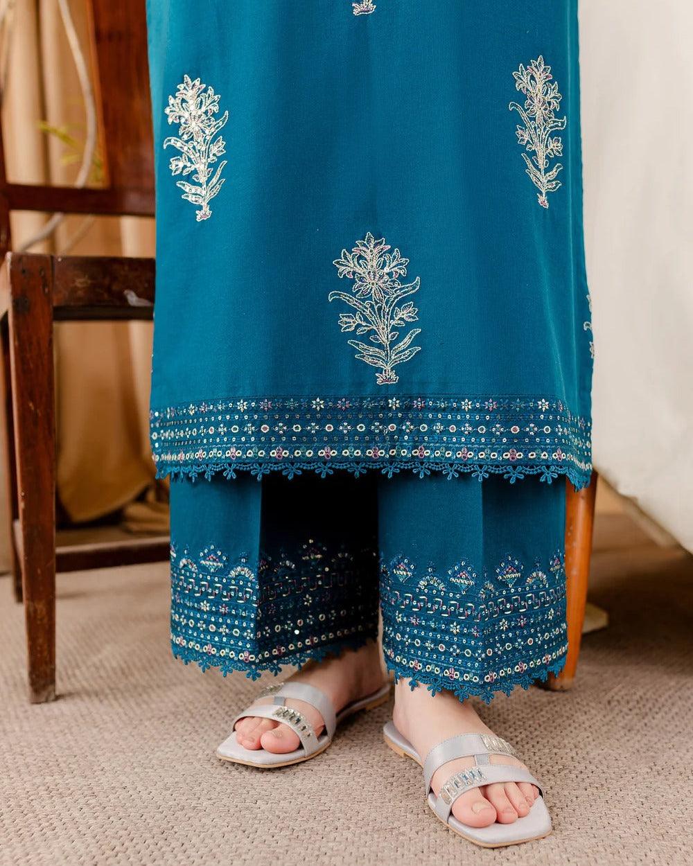 2 PIECE - MALVIN EMBROIDERED SUIT - Alifneesaz