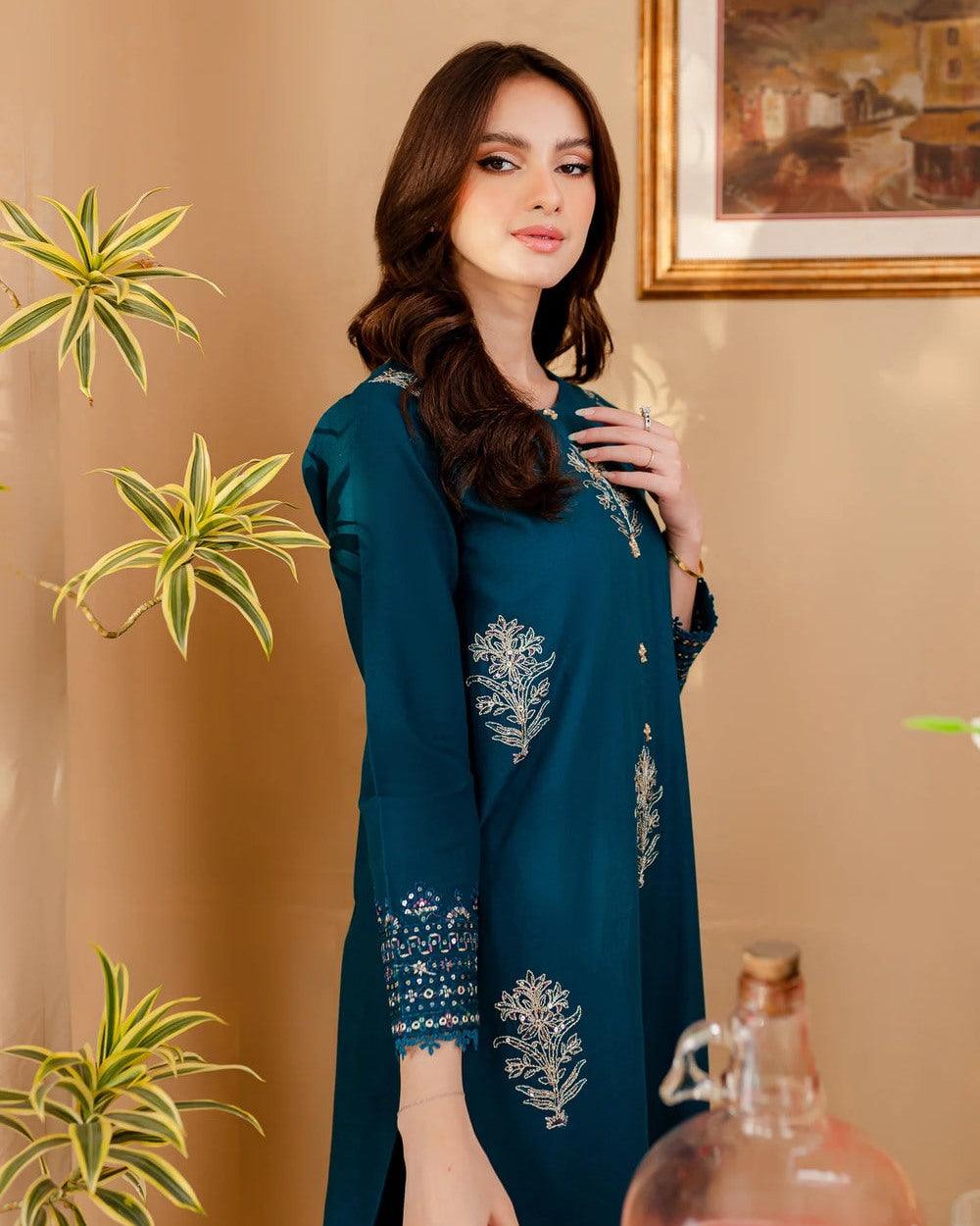 2 PIECE - MALVIN EMBROIDERED SUIT - Alifneesaz