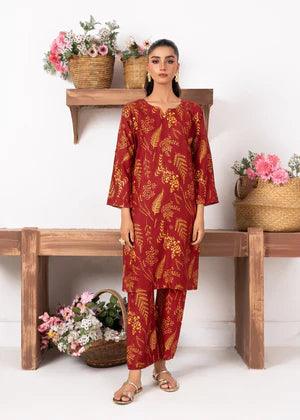 2 PIECE - PETAL PRINT SUIT - Alifneesaz