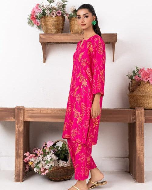 2 PIECE - PETAL PRINT SUIT - Alifneesaz