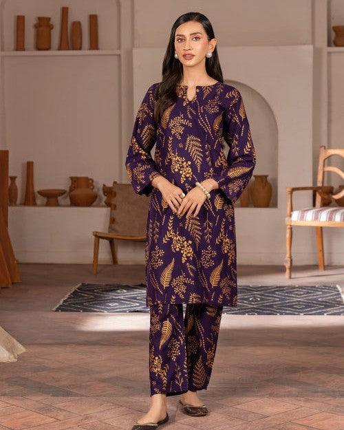 2 PIECE - PETAL PRINT SUIT - Alifneesaz