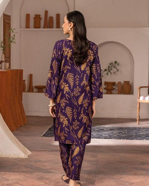 2 PIECE - PETAL PRINT SUIT - Alifneesaz