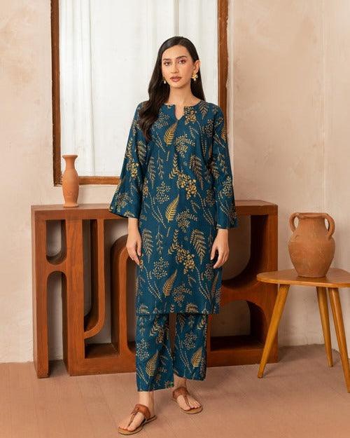 2 PIECE - PETAL PRINT SUIT - Alifneesaz