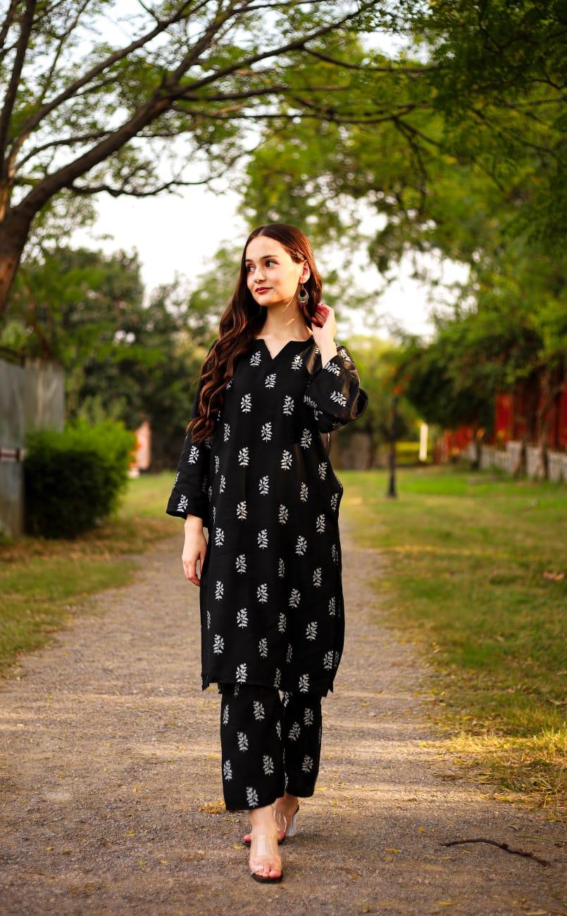 2 PIECE - SALEHA PRINT SUIT - Alifneesaz