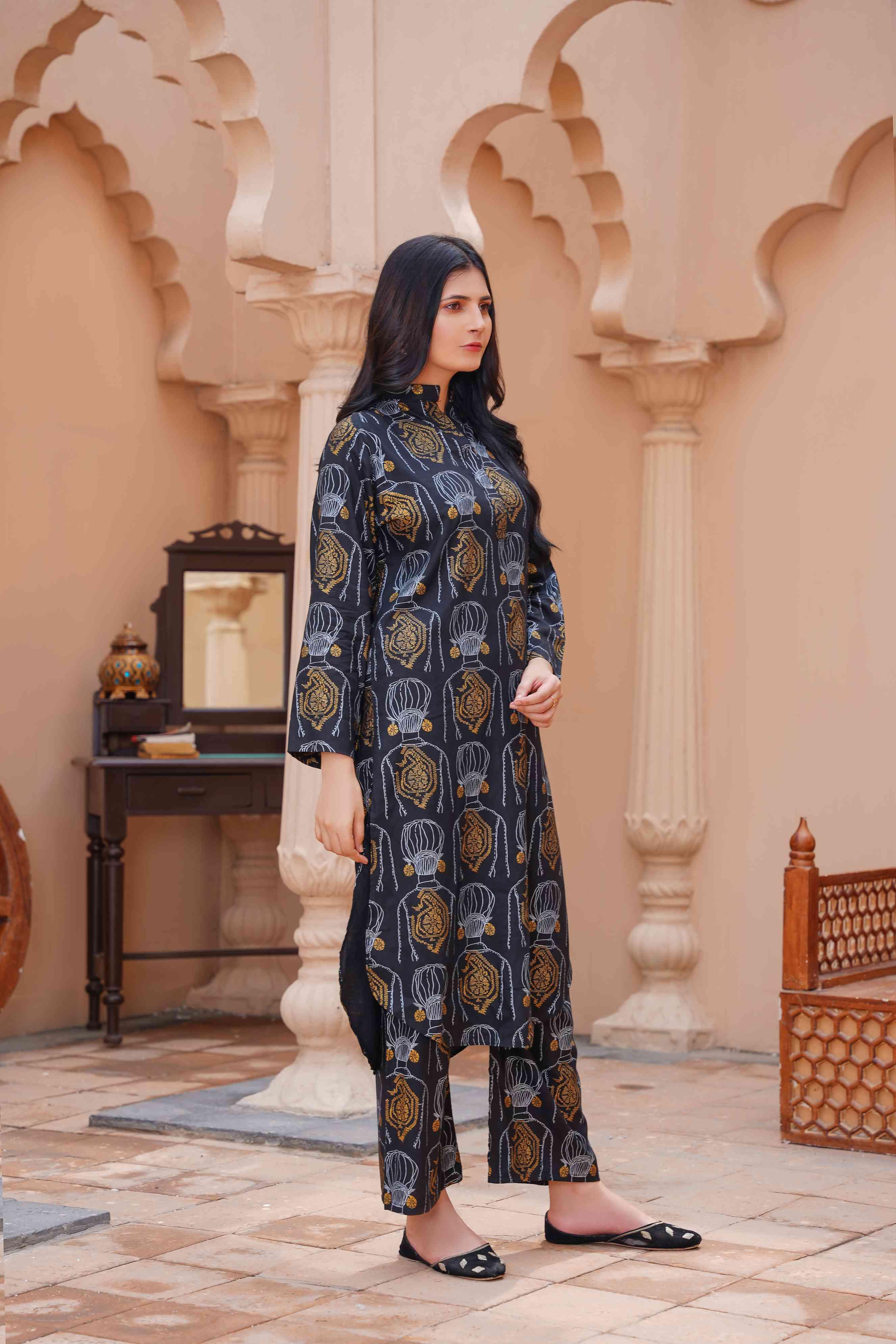 2 PIECE - ILMAS PRINT SUIT - Alifneesaz