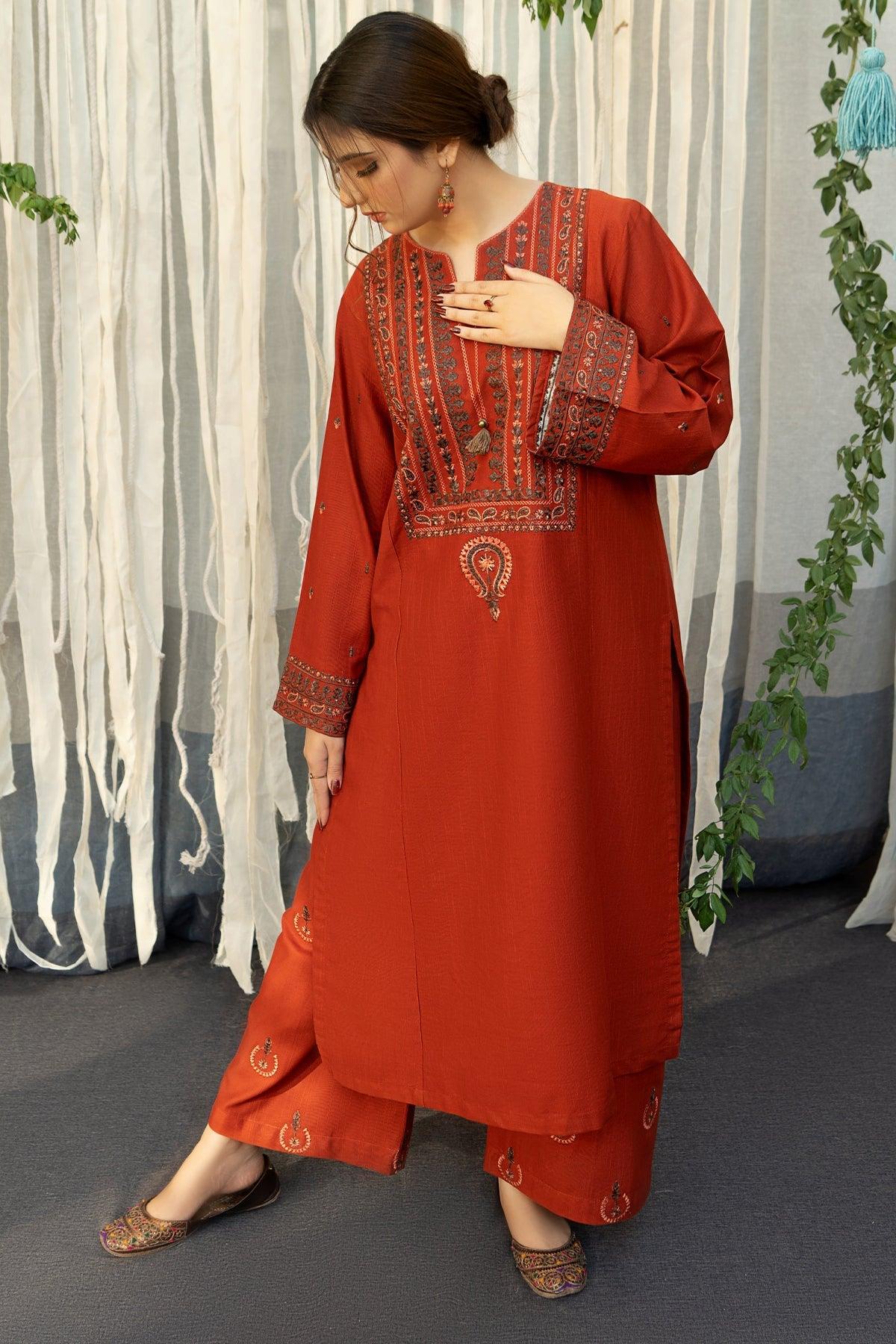 3 PIECE - AYAT EMBROIDERED SUIT